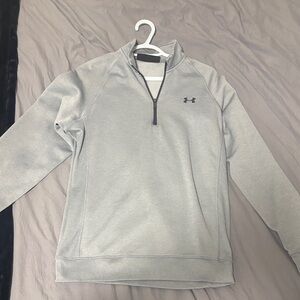 Under Armour Gray Quarter-Zip Pullover